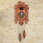 Kendal Handcrafted Linden Wood Cuckoo Clock With Night Silencer And Hand Carved
