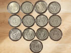 5 Morgan Dollars      Mixed Date 1878-1921      Mix Mint Au Condition