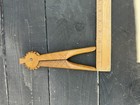 Antique Vintage Carved Wood Wooden Folk Art Hand Held Nutcracker