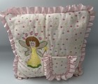 Tooth Fairy Pillow Happy Fairy Princess Multicolor With Pocket