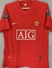 Wayne Rooney Signed Autographed Mu 2008 09 Home Jersey With Beckett Coa