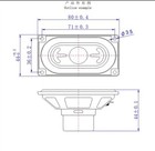 For Jbl Flip5 flip6 Rectangular Woofer Full-range Neodymium Magnet Tl Version