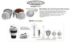 Coffee   Tea To Go Go -  Dual Purpose  Home   Portable Brewing Kit