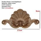 Wood Appliques Woodcarving Decal Carved Furniture Vintage Home Decor Accessories