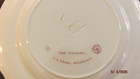Wedgwood Etruria U s  Naval Academy 10 1 4  Red Plate - The Chapel