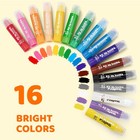 192 Pcs Ellinjan Tempera Paint Sticks For Kids  16 Classic Colors  Washable A   