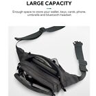 Waterfly Fanny Pack  Large Crossbody Waist Bag With 5 Pockets  Adjustable Strap