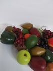 Lot Mixed Vintage Faux Fruit 24 Pieces Artificial Fake Display Home Decor 