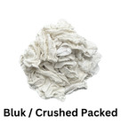 1000 New Industrial Shop Rags Towels Washed White Large 12x14 Towel B-grade