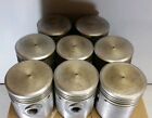 Set Of 8 New Nos Vintage Badger Pistons V-8 Vintage P358 Std New