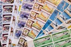 100 Stamp Sheets All Aviation No Dups Diff Countries Collect Resell Craft