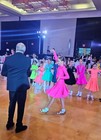 Girls Ballroom Dance Competition Dress  Size 10-11  150 Cm