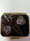 Vintage Mcm Italian Micro Mosaic Pill trinket Box