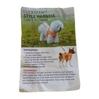 Pet Harness Vest Style With Leash For Cat Or Small Dog 