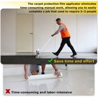 Carpet Protection Film Applicator  Adjustable Width  For Carpet Shield 24 36   