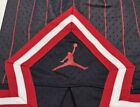 Nwt Authentic Air Jordan Boys Black red Basketball Shorts Size L  12-13 Years 