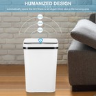 High-capacity Can Steel Free Can Garbage Touchless Trash Stainless Automatic