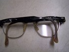 Vintage  1 10 12k Gold Filled American Optical Wire Frame Eyeglasses White Gf