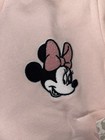 New Disney Minnie Mouse Pink Zip Up Hoodie Sweatshirt Girls Size 5t
