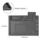 932  f Silicone Soldering Mat Heat-resistant Magnetic Electronics Pc Phone Repair