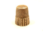 Vintage Sterling Silver  9 Thimble With 1880s Patent Date On Side