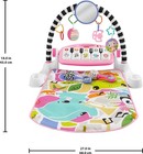 Fisher-price Baby Musical Toy Set Glow And Grow Kick   Play Piano Gym Pink