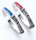 Star Wars Lightsaber Rings  2 Rings Included   Silver Finish Jedi Jewelry- New