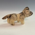 Vintage Antique Steiff Mohair Kitty Cat Early 50   s 6   x3 5    Moveable Joints 