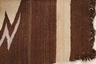 Antique Navajo Rug Native American Indian Eye Dazzler Vtg Weaving 36x20 Textile