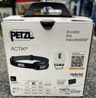 Petzl Actik 450lm Headlamp Gray     Hybrid Aaa core     New     Ipx4 Led
