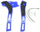 Acerbis X-grip Frame Guards Blue black For Yamaha Yz125 250 Yz125x yz250x