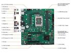 Asus Pro H610m-ct Lga 1700 Intel H610 Sata 6gb s Micro Atx Intel Motherboard