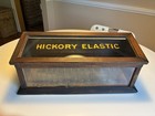 Holloway Elastic Wood Glass General Store Hinged Display Case  Reverse Painted