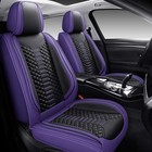 For Jeep Gladiator Wrangler Patriot Full Set Leather Seat Cover Front Rear 5seat