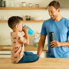  360   Spoutless Sippy Cup  10 Oz  Blue purple  Unisex  2 Pack