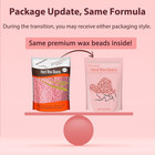 Hard Wax For Hair Removal  Rose Pink Wax Beads For Sensitive Skin And Brazilian 