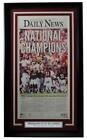 Starkville Daily News Newspaper Mississippi State 2021 World Series Framed Cws