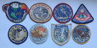 Lot Of 8 Mint Vintage 1960s Nasa Apollo Space Mission Astronaut Uniform Patches