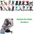 Xixikiss Stroller Rain Cover Baby Travel Weather Shield Universal Breathable 