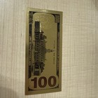 10  ten  24k Gold  100 Dollar Bills 2009 Series Collectible Novelty Note Gift