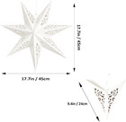 Star Shaped Paper Lantern Decoration For Weddings  Christmas Holiday Birthday   