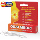 Mouth Ulcer   Canker Sore Solution 4 Applicators Single-application Oral Solutio