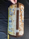 Vintage Budweiser Metal Round Cooler Beer Can 6-pack  By Ehco