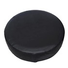 Spare Tire Cover  Black Wheel Cover Waterproof Pvc Leather Dust-proof 14 Inch