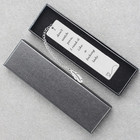 Metal Bookmark Gift  Engraved Stainless Steel Leaf Pendant Book Mark