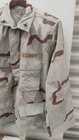 Us Army Coat Mens Large-short Desert Camouflage Military Shirt Great Condition 