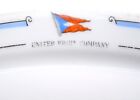 Vintage Rare 1903 United Fruit Company Steamship Line 7  Platter China - Germany