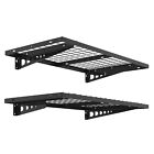 Stoready 2-pack 2x4ft Bike Storage Rack Garage Wall Shelves 220lbs Capacity