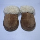 Ugg Scuffette Ii Women   s 6 Chestnut Brown Slip On Suede Mule Slippers Shearling