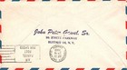 First Jet Air Mail Service Between Toronto And New York City Am-4 1960   Label